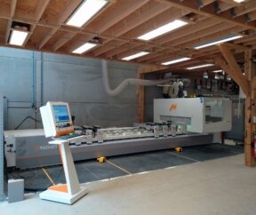 Busellato CNC bewerkingscentrum voor interieurbouwer- projectinrichter-afbeelding