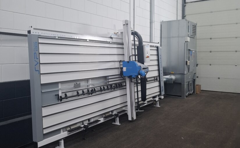 Inrichting zaagruimte BMN Bouwmaterialen-afbeelding